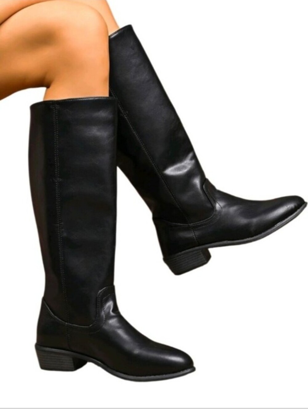 Target Black Women's Over-The-Knee Riding Boots
